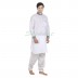 Pathani suit- White in linen fabric Pathani suit- White in linen fabric